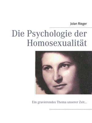 cover image of Die Psychologie der Homosexualität